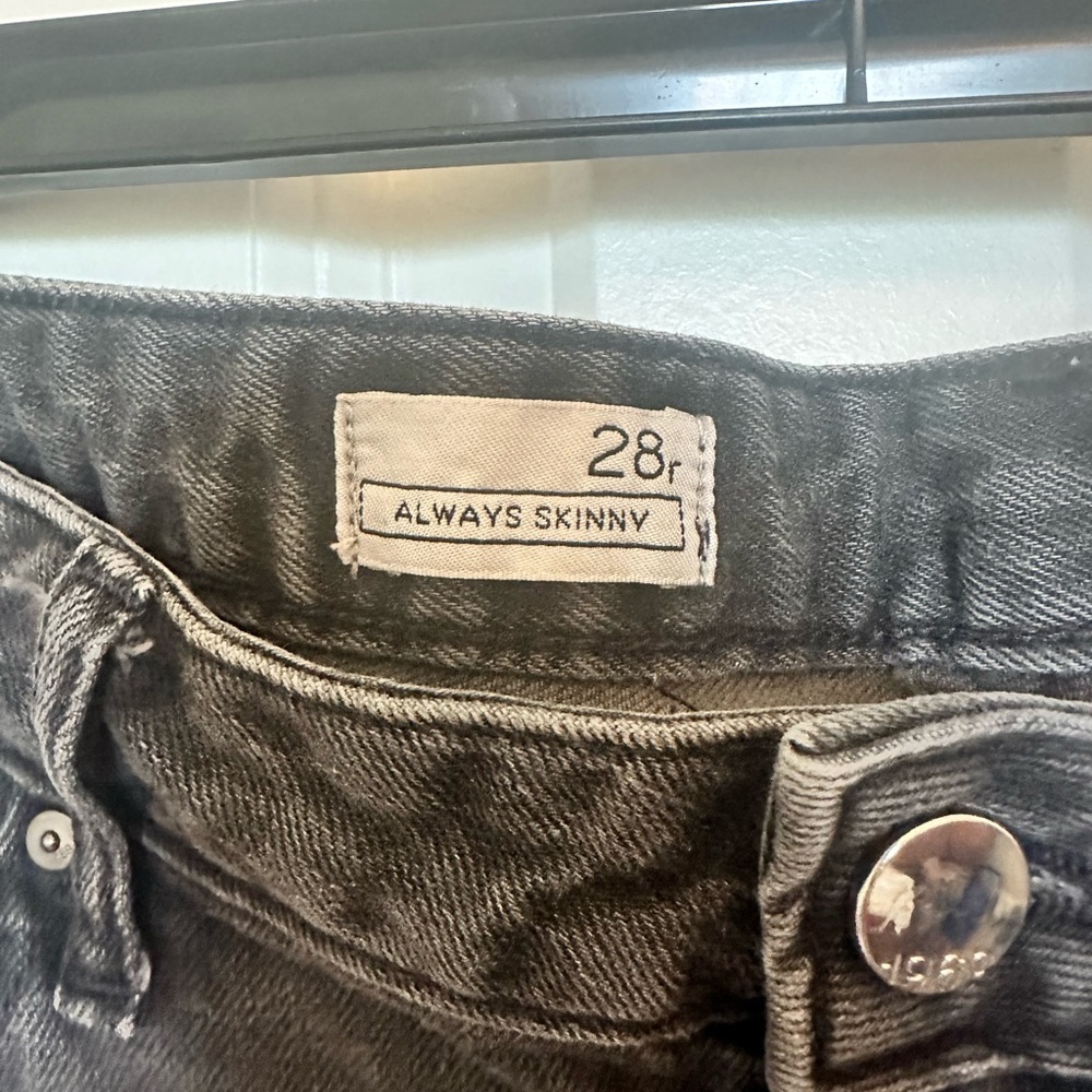 Gap Dark Wash Jeans Womens 28r Skinny - Picture 3 of 6